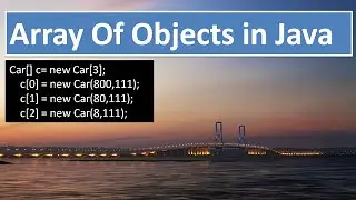 Array Of Objects in JAVA,#73