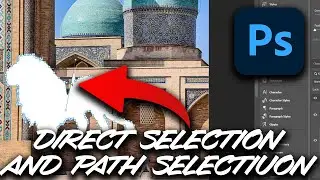 Photoshop Direct Selection and Path Selection Tools Tutorial