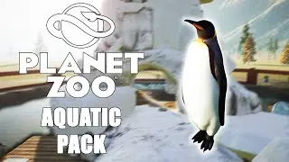 КОРОЛЕВСКИЙ ПИНГВИН! #1 PLANET ZOO AQUATIC PACK ПРОХОЖДЕНИЕ