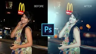 NIGHT photography EDITING photoshop