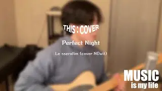 [THIS COVER] Perfect Night  - Le sserafim _ 어쿠스틱으로 표현하는 완벽한 밤 COVER