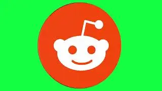 Reddit Green Screen Logo Loop Chroma Animation