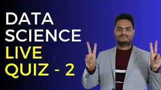 Data Science Live Quiz 2 | Data Science Quiz | Data Science Competition| Machine Learning quiz