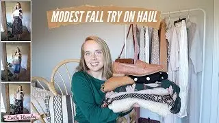 Modest Fall Clothing Haul | Try On