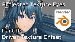 Projected Texture Eyes - 11: Driven Texture Offset