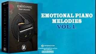 Sample Pack of 51 Emotional Piano Melodies (with Midi Files) | 100% royalty FREE