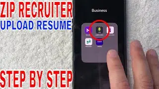 ✅  How To Upload Resume To ZipRecruiter 🔴