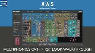 Applied Acoustic Systems Multiphonics CV-1 Modular Synth Plug-in - First Look