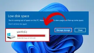 How to Fix Low Disk Space Error on Windows 11 / 10