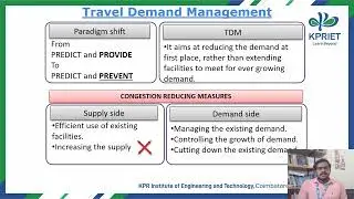 Travel Demand Management