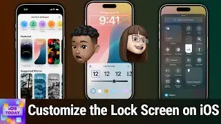 Level Up Your Lock Screen - Wallpaper styles, placing widgets, & linking a Focus