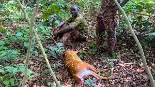 Egba hunters hunting for Ogun festival day2 - Hunting Ep53