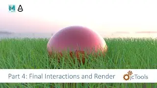 Maya Tutorial: nCloth water balloon collide with nHair driven xgen grass