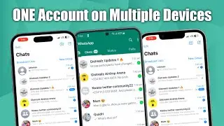 How to Use ONE WhatsApp Account on Multiple Devices! (NEW)