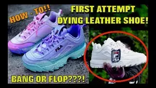 CRAZY FILA DIP-DYE TRANSFORMATION