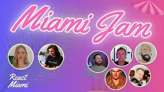 🌴Miami Jam Gameshow for Web Developers💻