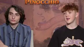 Why Gregory Mann was thrilled to work with Finn Wolfhard in Pinocchio