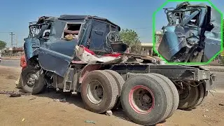 Repairing All Process Of Accidental Truck In Workshop “Pakistani Trucks “