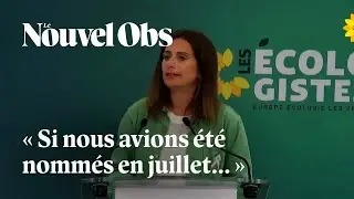 Marine Tondelier dénonce l'incapacité d'Emmanuel Macron "à savoir perdre"