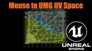 Mouse Position to UMG UV Space in UE4/UE5. Free Download