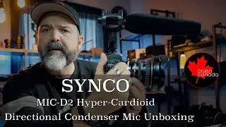 SYNCO MIC-D2 Hyper-Cardioid Directional Condenser Mic Unboxing