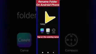 Rename Folder on your Android phones #shorts