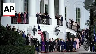 Biden welcomes NATO dignitaries to the White House