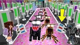 Minecraft: IMPOSSIBLE VIRUS DEFENSE! (INSANE VIRUSES & TOWERS!) Modded Mini-Game