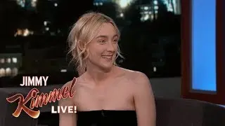 Saoirse Ronan on Her Mom, Oscars & Timothée Chalamet