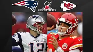 Patriots vs Chiefs AFC Championship Highlights