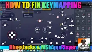 BGMI KEYMAPPING NOT WORKING FIX | Bluestacks & MSI App Player | 2023