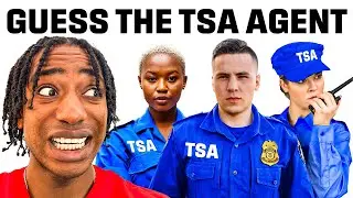 5 Actors vs 1 Real Airport TSA Agent