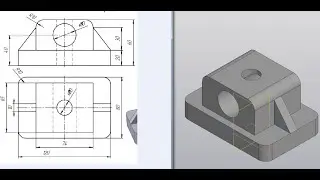 Видеоурок 027. Создание 3D модели в КОМПАСЕ-3D V18.1.