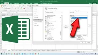 How to Add Custom Tab in Excel 2016