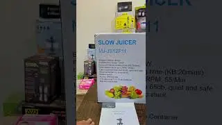 Midea Company High Quality Slow Juicer Imported 03269117238