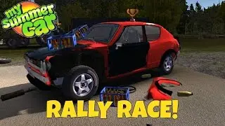 Rally Race with G27 - My Summer Car Gameplay- EP 12