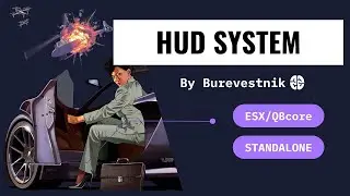 GTA 5 | HUD System | FiveM | ESX | QBCore | Standalone