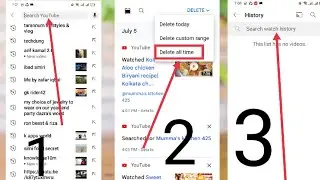 How to Delete YouTube Search History 2023 || How to Clear Search and Watch History on YouTube