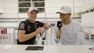 Mercedes' Lewis Hamilton & Valtteri Bottas | F1 Grill the Grid