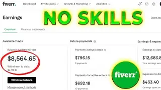 Fiverr Gigs Ideas For Beginners That Requires No Skills | Part 2 |