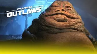 Star Wars Outlaws - Jabba the Hutt Meets Kay Vess (All Jabba the Hutt Scenes) | PS5