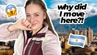 I Moved to Argentina! 😱🇦🇷 | Mendoza & My First Impressions