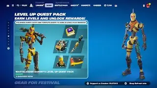 NEW WASTELANDER DUMMY’S LEVEL UP QUEST PACK! Fortnite Item Shop [July 23rd, 2024]