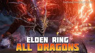 Elden Ring - All Dragon Boss Fights (NO DAMAGE) [2K 60FPS]