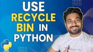 Recycle Bin in Python | send2trash module