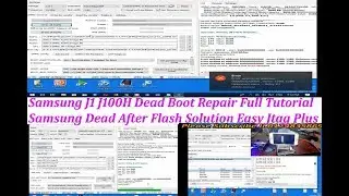 Samsung J1 J100H Dead Boot EMMC Repair Easy Jtag Plus Full Tutorial II Samsung J100H emmc Repair