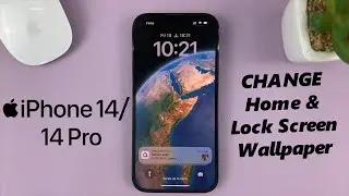 iPhone 14/14 Pro: How To Change Wallpaper (Home and Lock Screen)