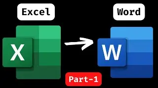 Part 1/2 | Microsoft Excel To Word Converter | Java | Apache POI | ITextPDF | Tutorials | Beginners