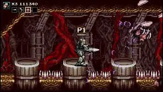 Blazing Chrome Mission 3 Playthrough Free GamePlay Shooting HD Gameplay