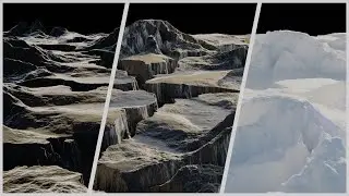 Procedural Nodes (part 69) - Mountains and River Valleys in Blender